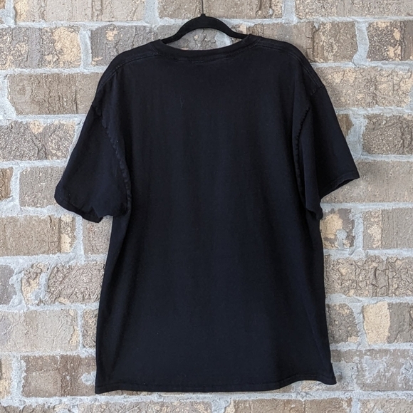 Shredder's Digest Black Yellow Heavyweight Short Sleeve T-Shirt Very Large - Picture 5 of 6